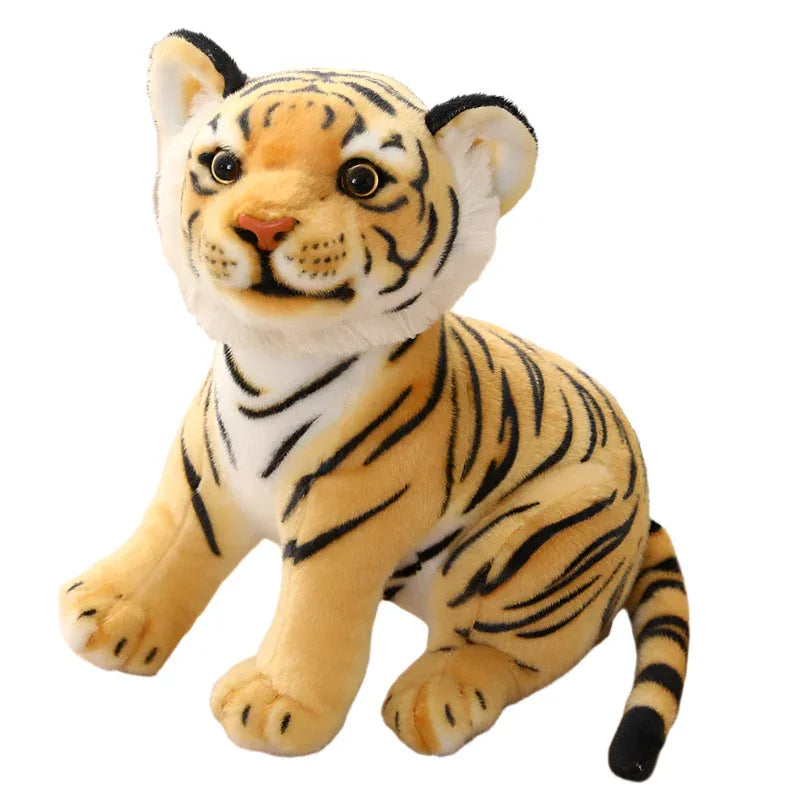 Sitting Tiger Dolls Stuffed Animals Plush Toys