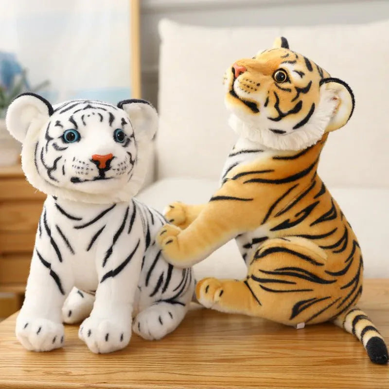 Sitting Tiger Dolls Stuffed Animals Plush Toys