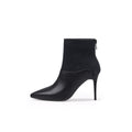 Sleek Black Stiletto Boots-0