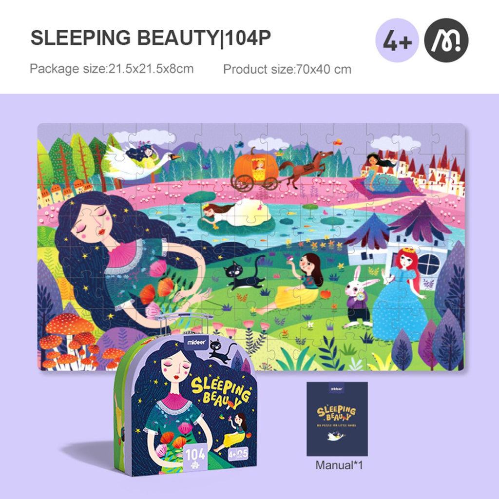 Sleeping Beauty 104pcs Puzzle Gift Box-1