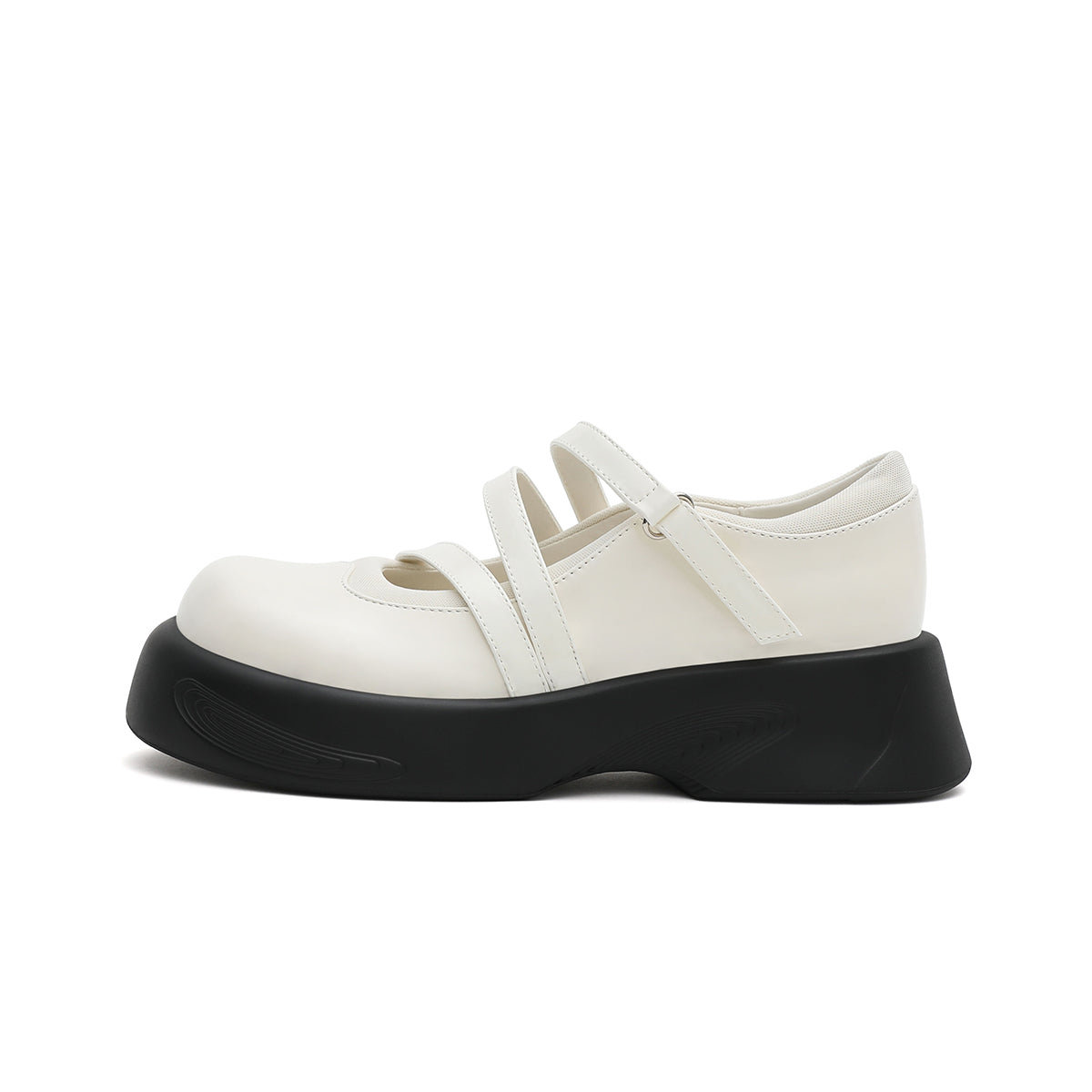 Soft Casual Platform Mary Jane Shoes-0