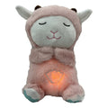 Soothing Glowing Music Playing Sleeping Lamb Stuffed Animals Plush Toy Dolls