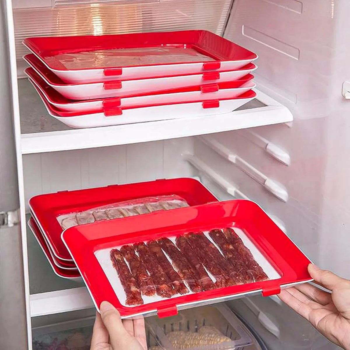 SparMat™ - Smart Bricka för Matförvaring - 1+1 Gratis