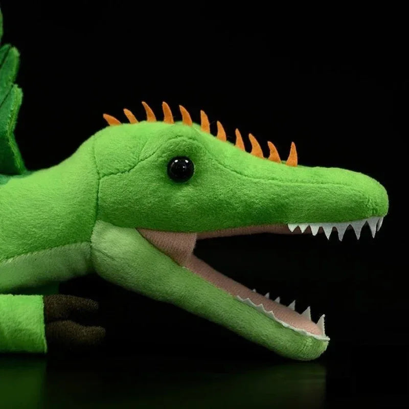 Green Spinosaurus Dinosaur Plush Toy