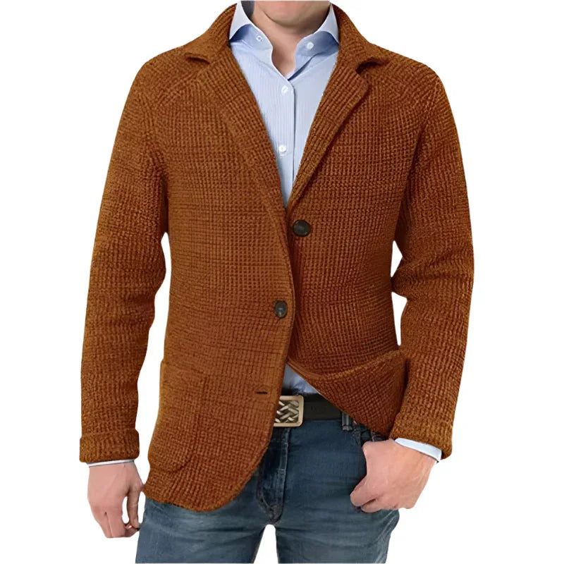 Stand Collar Cardigan Casual Knitted Sweaters