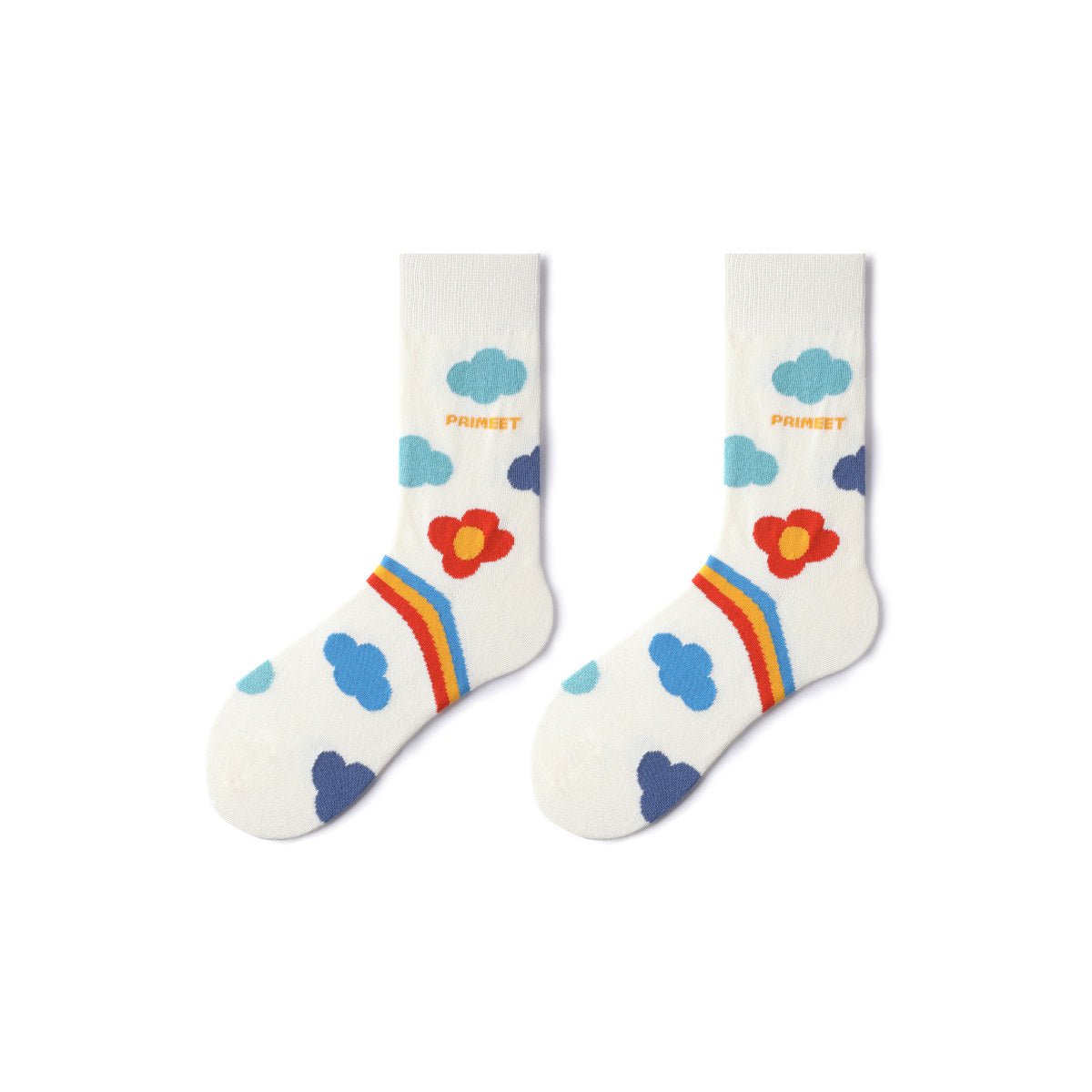 Sunny Garden All-season Women 5pcs Crew Socks Set-4
