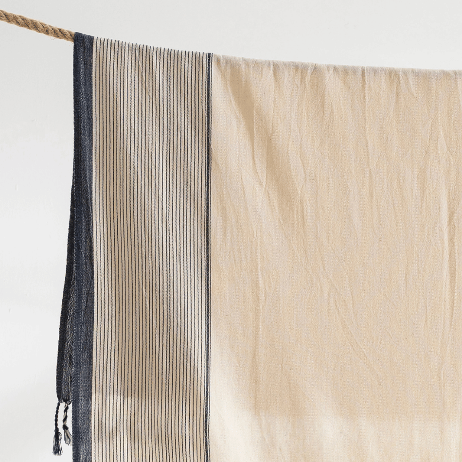 Strandhandduk beige handduksset