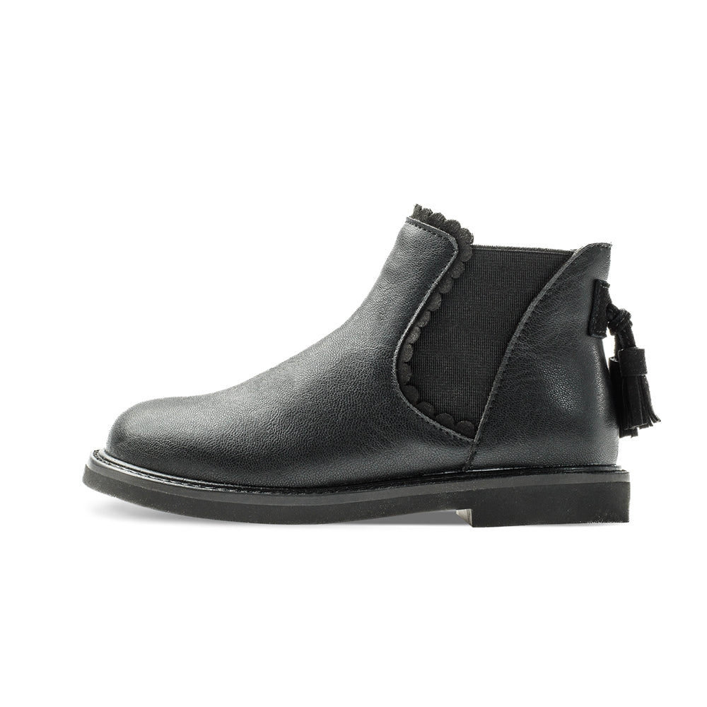 Tassel Tail Kids Chelsea Boots-0
