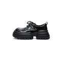 Tokyo High Platform Patent Lace Ups-0