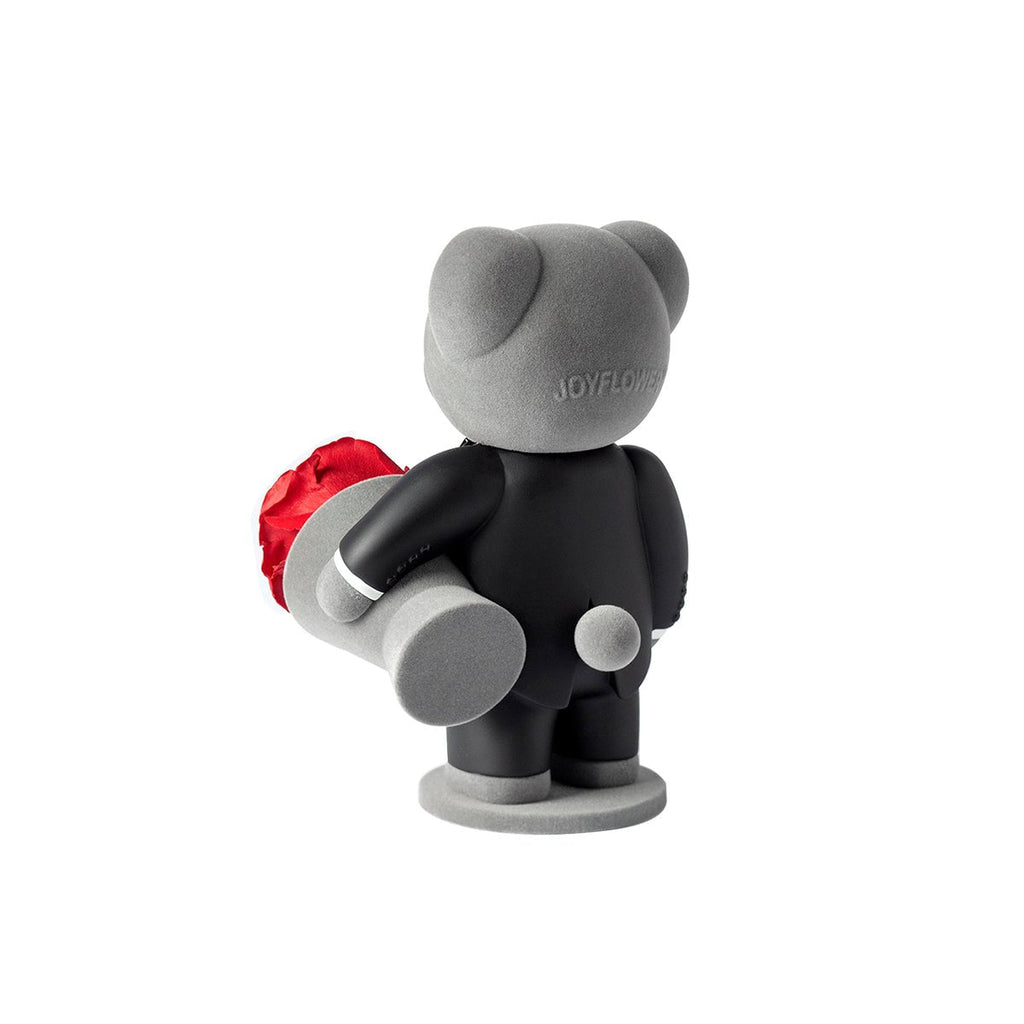 Gentleman's Promise Teddy Bear with Rose-4