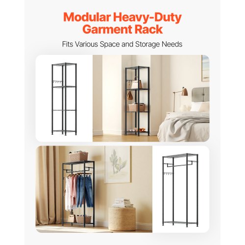 Wäscheständer, leistungsstarker Wäscheständer, Wäscheständer mit Stahlrahmen, 363 kg Lastkapazität, Wäscheständer für Wäsche, Wäscheständer, Halle | EU