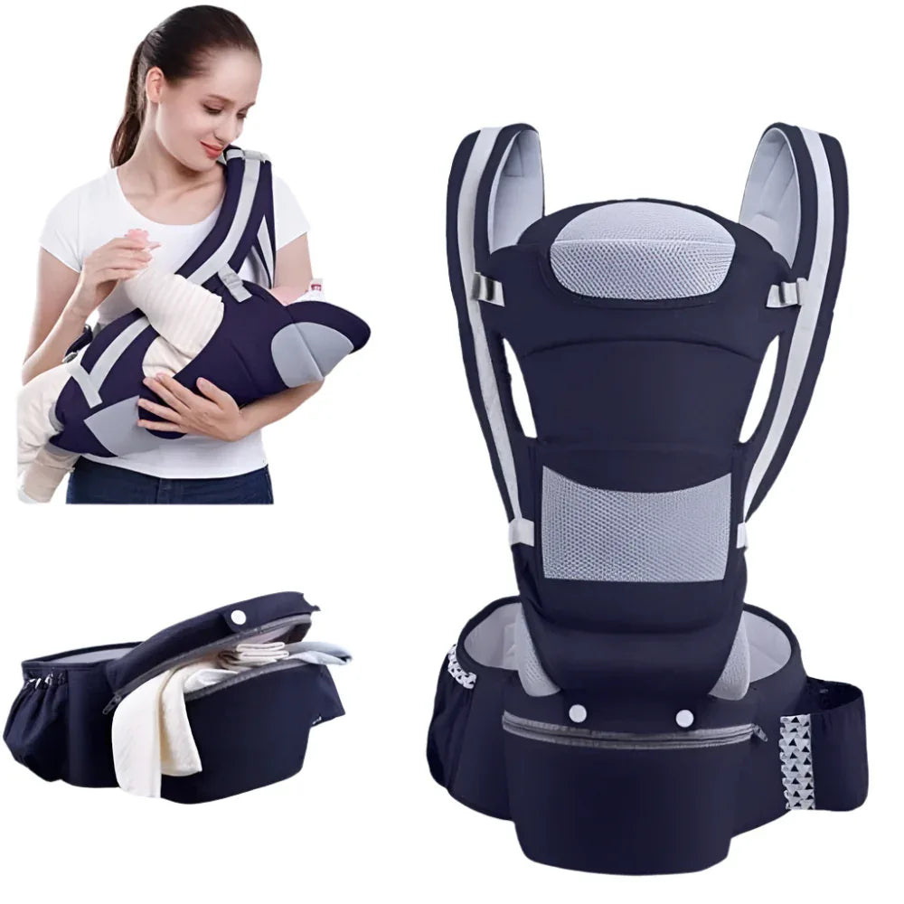 Versatile Safe Comfortable Baby Carrier For 0-48 Month Old Babies
