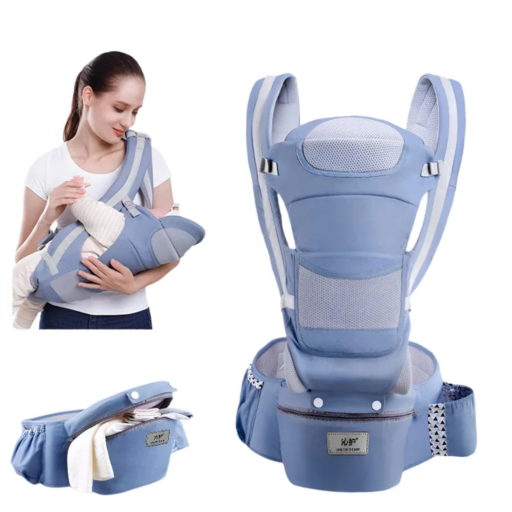 Versatile Safe Comfortable Baby Carrier For 0-48 Month Old Babies