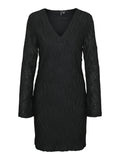 VIVA LS V-NECK DRESS