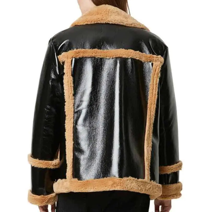 Women’s Leather and Fur Winter Jacket