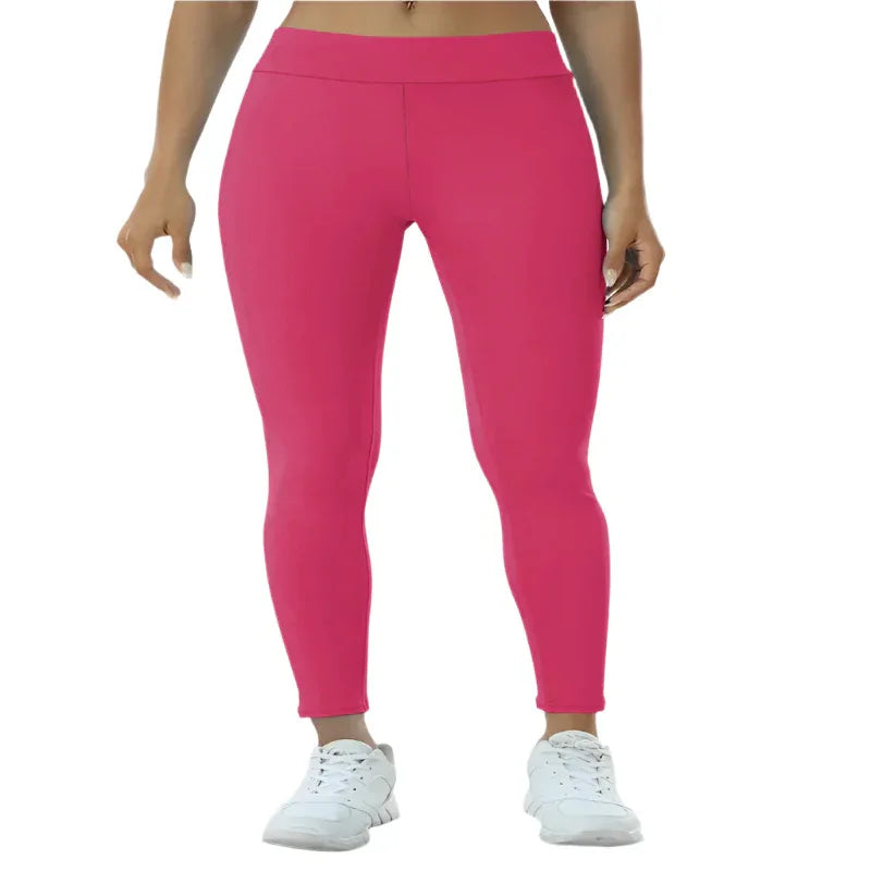 Women's Yoga Pants High Waist Lift High Elastic Tight Fitness Trousers Leggings