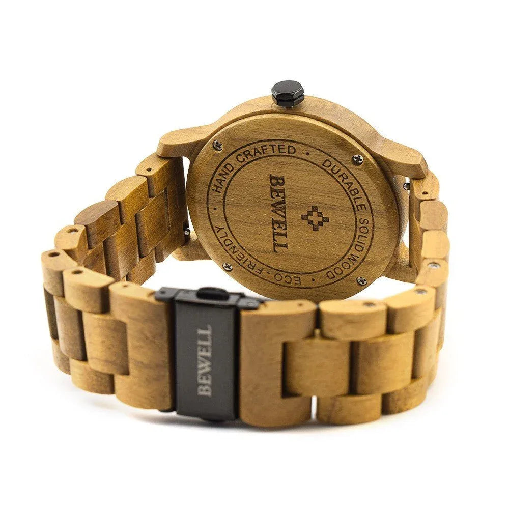 Wooden Sports Quartz Watch